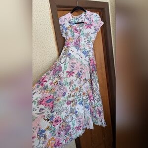 Shein Paisley And Floral Maxi Dress
